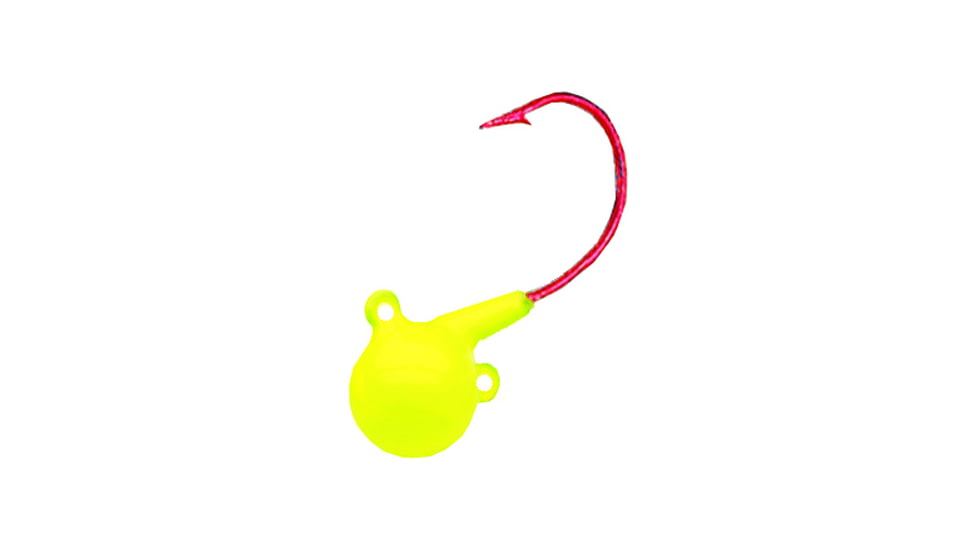 Northland Fire-Ball Jig 1/8 Oz, 5/Cd Super-Glo Chartreuse, FB3-5-10