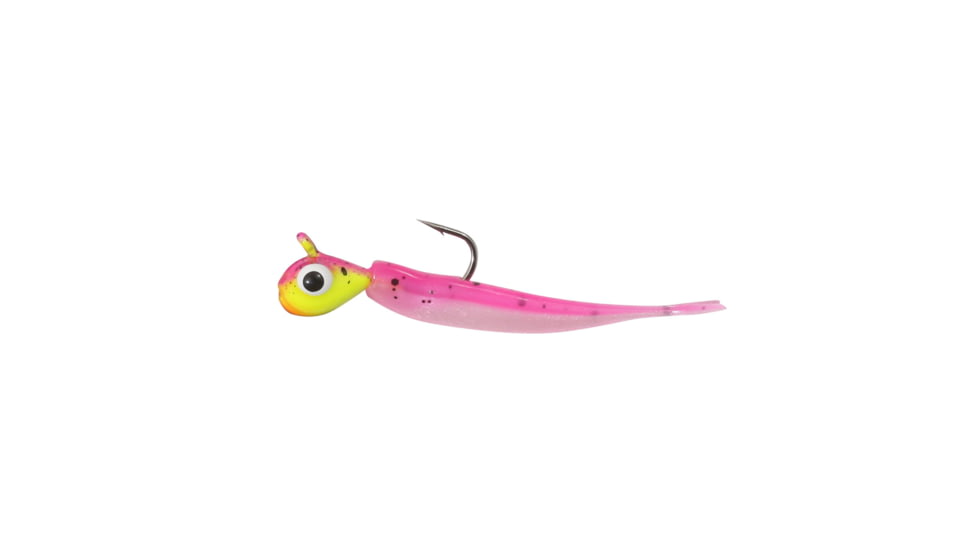 Northland Fishing Tackle Rigged Tungsten Mini Smelt Jig, Fruit Fly, 1/16 oz, NL-TMSR10-62