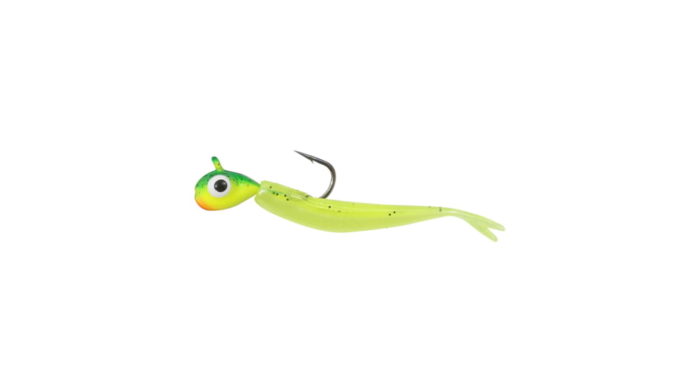 Northland Fishing Tackle Rigged Tungsten Mini Smelt Jig, Tiger Beetle, 1/28 oz, NL-TMSR12-82