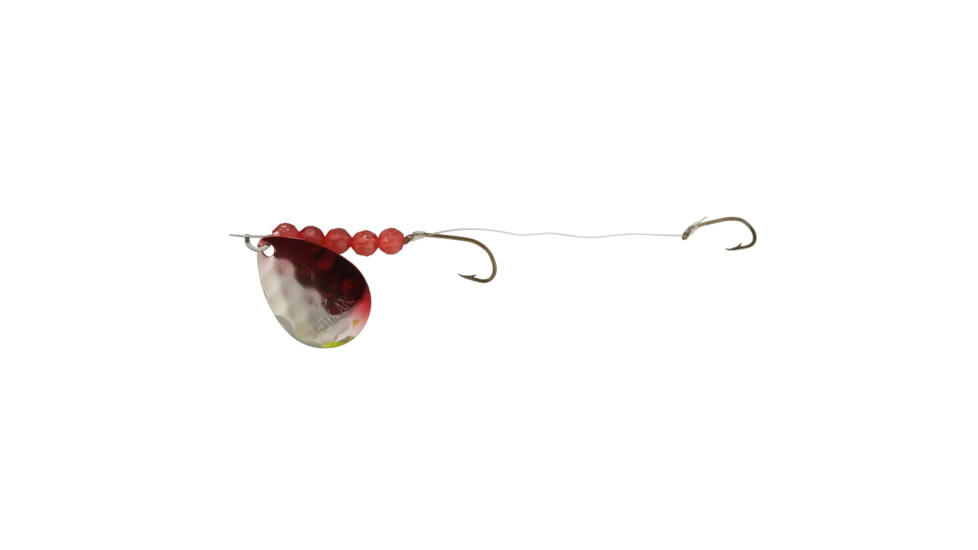 Northland Fishing Tackle Walleye Crawler Hauler Rig, Hex Nickel Red, #5, NL-WSR5-HNR