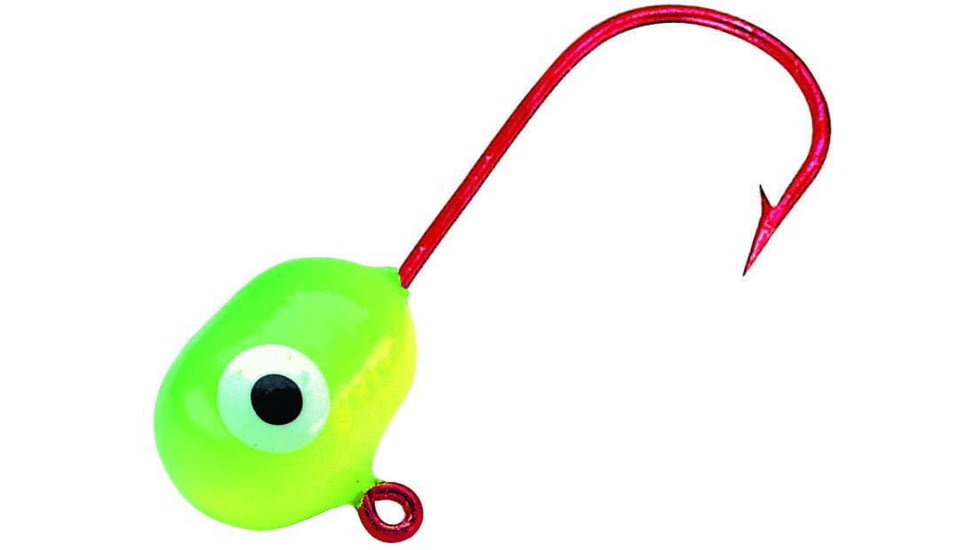 Northland High-Ball Floater Neon Jighead Number 4 4/Cd Parakeet, FJT4-4-1015