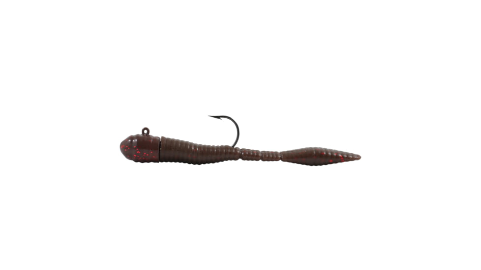 Northland Mimic Minnow Limber Leech, 1/32oz, 2in, Number 6Hk 6/Strip, Watermelon, MMLL1-6-19