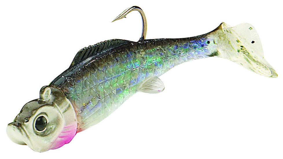 Northland Mimic Minnow Shad Swimbaits, 2, 2.5in, Silver Shiner, MM4-11