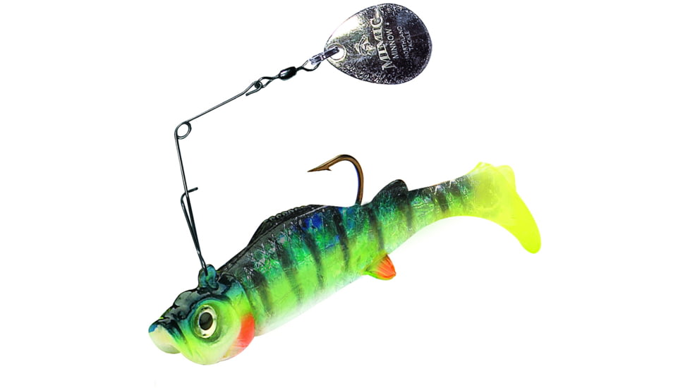 Northland Mimic Minnow Spin 1/4 Oz, 6/Cd Bluegill, MMS4-6-27