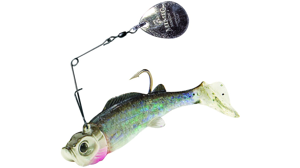 Northland Mimic Minnow Spin 1/8 Oz, 6/Cd Silver Shiner, MMS3-6-11
