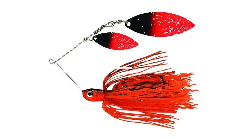 Northland Reed Runner Magnum Spinnerbait, Blackbird, 1oz, 1 Cd, RRTW8-38