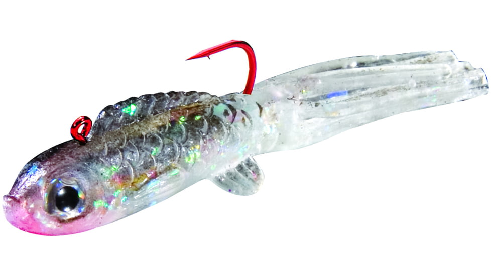 Northland Slurpies Small Fry Jig, 1 1/2in, 1/32 oz, Sz 6 Hook Silver Shiner, 1/Pack, ST1P-11