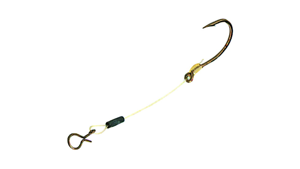 Northland Snelled Stingr Hook, Bronze, Size 2In, 3 Per Card, SHS2