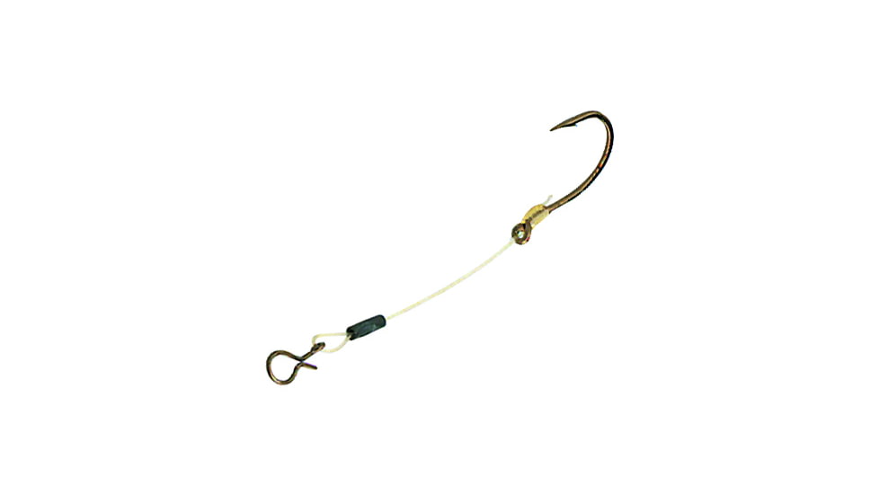 Northland Snelled Stingr Hook, Bronze, Size 3In, 3 Per Card, SHS3
