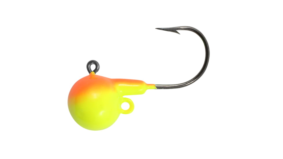 Northland Stand-Up Fire-Ball Jig 1/8 Oz, #2/0 Hk Sunrise 4/Cd, FBS3-4-108