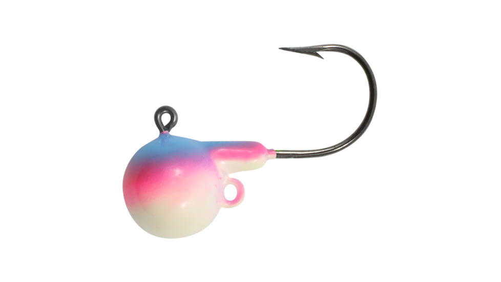 Northland Sting'n Fire-Ball Jig 1/2 Oz, #3/0 Hk Glow Rainbow 3/Cd, FB6-3-135
