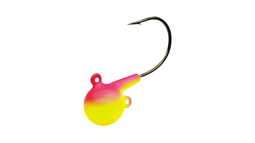 Northland Sting'n Fire-Ball Jig 3/8 Oz, #2/0 Hk Bubblegum 4/Cd, NL-FB5-4-106
