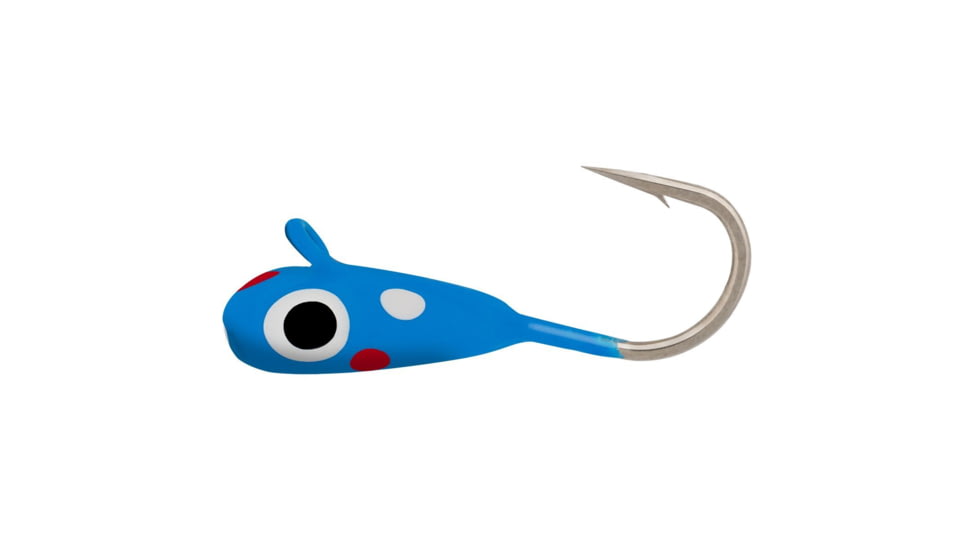 Northland Tungsten Gill-Getter Jig - 2/Card - 1/16Oz - #10 Hook - Blue Wonder, TGGJ10-565