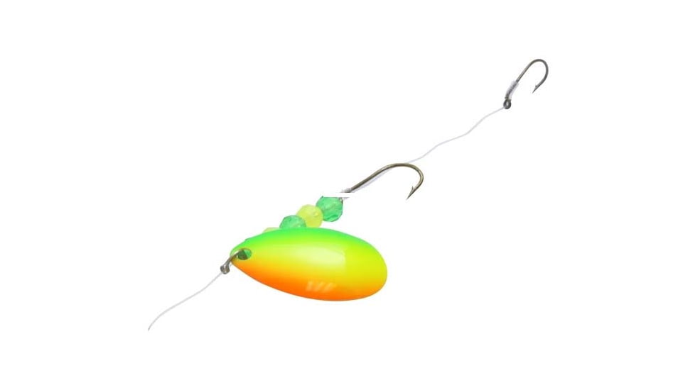 Northland Walleye Crawler Hauler, 40in Snell-No5 Blade No4/No6 Hooks, Firetiger, WSR5-FT