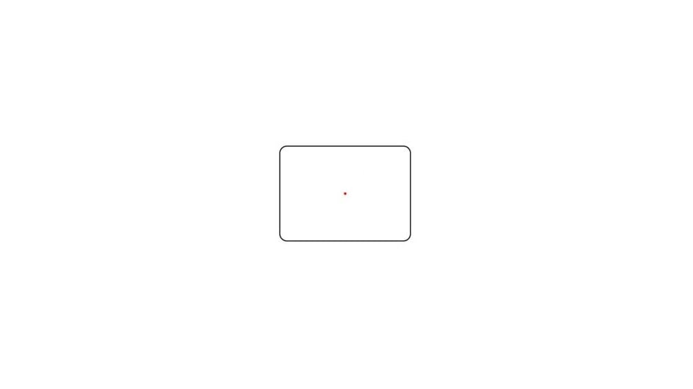 Northtac Ronin M10 1x38mm Red Dot Reflex Sight, Red Dot Reticle, Black, RONIN-M10