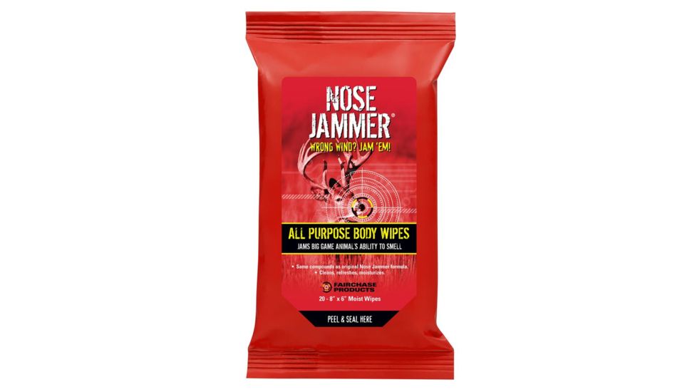 Nose Jammer Body Wipes, 20 pk. 3120
