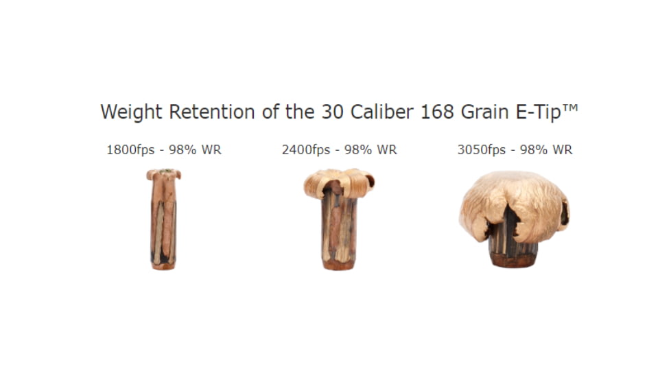 Nosler .22 Nosler, E-Tip , 55 grain, Brass Cased, 20 Rounds, 40140