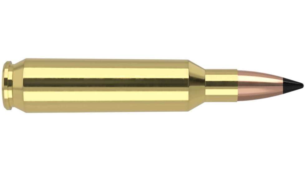 Nosler .22 Nosler, Flat Base Tipped , 53 grain, Brass Cased, 20 Rounds, 65177