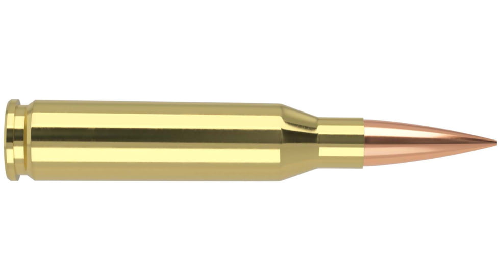 Nosler .260 Remington, Round Nose Flat , 130 grain, Brass Cased, 20 Rounds, 60138