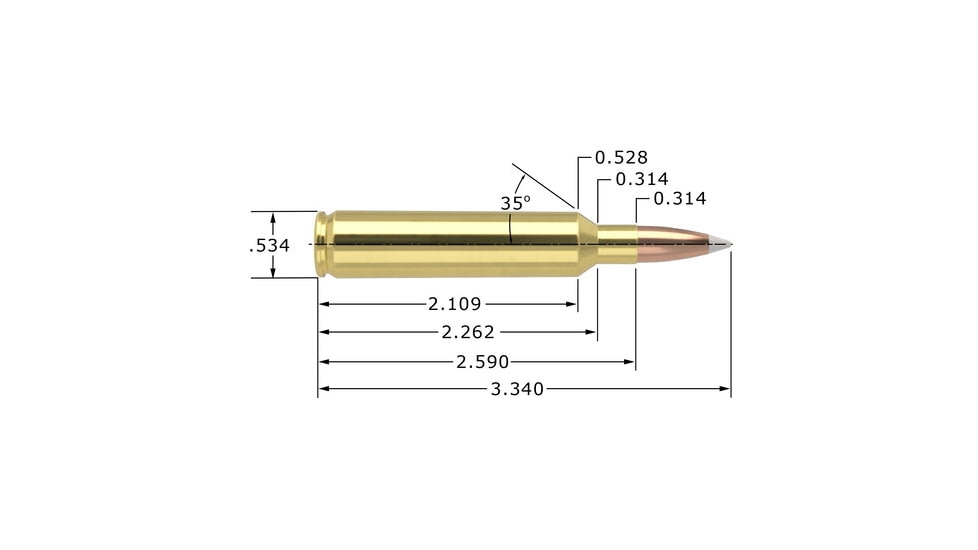 Nosler Trophy Grade .27 Nosler 165 Grain AccuBond Long Range Brass Cased Centerfire Rifle Ammo, 20 Rounds, 61237