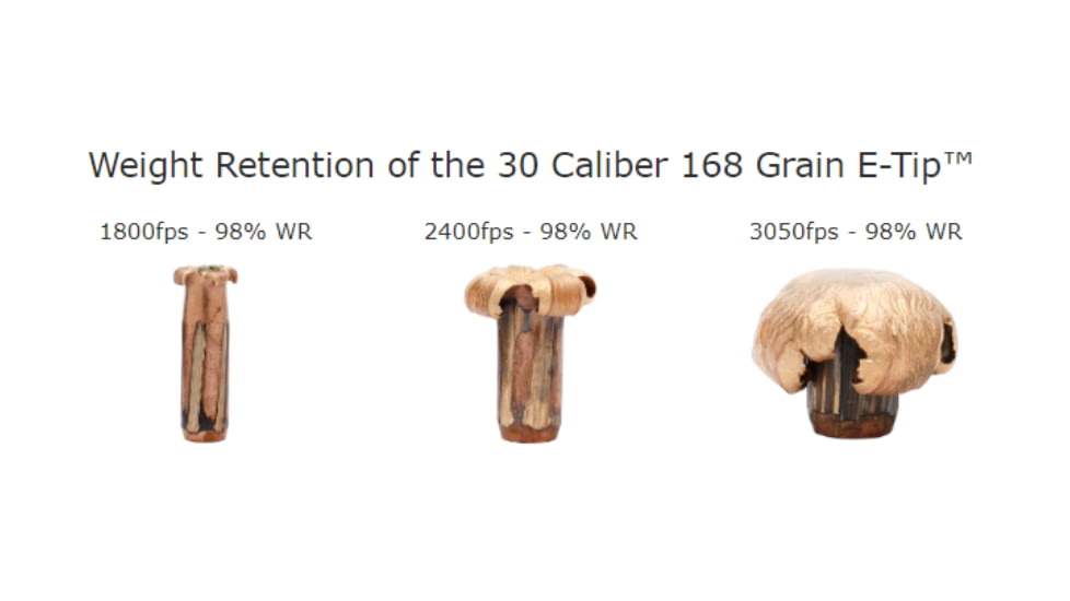 Nosler .30 Nosler, E-Tip , 180 grain, Brass Cased, 20 Rounds, 40330
