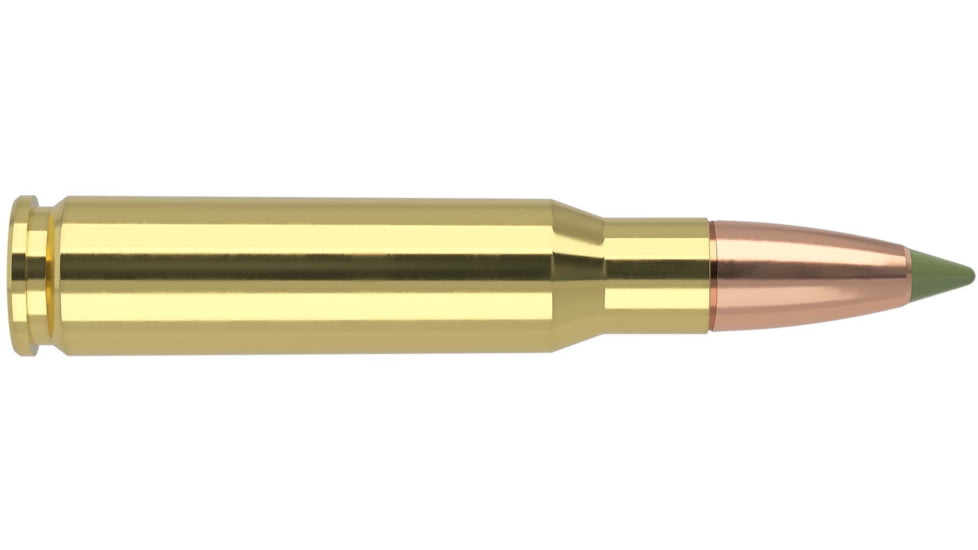 Nosler .308 Winchester 150 Grain E-Tip Lead-Free Brass Cased Centerfire Rifle Ammo, 20 Rounds, 40034