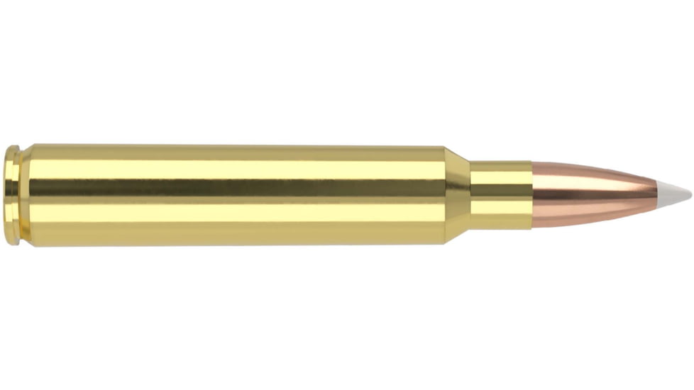 Nosler .338 Remington Ultra Magnum, AccuBond , 225 grain, Brass Cased, 20 Rounds, 60083