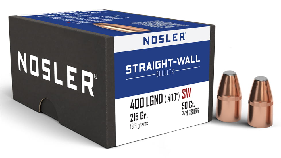 Nosler 38066 Sw-400L 400 215G Pp C500 Rifle Bullet 50Ct, 186507