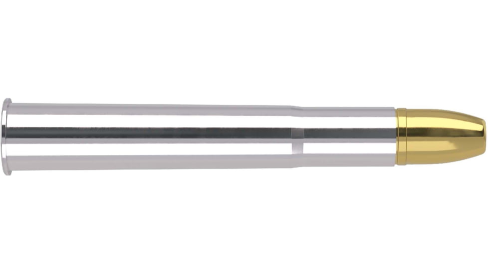 Nosler .470 Nitro Express, Solid , 500 grain, Nickle Plated Cased, 10 Rounds, 40632