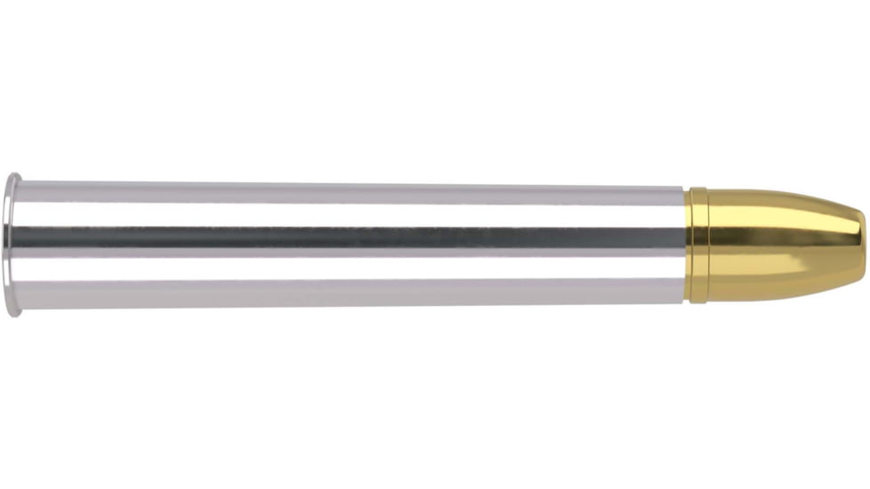 Nosler .500 Nitro Express, Solid , 570 grain, Nickle Plated Cased, 10 Rounds, 40638