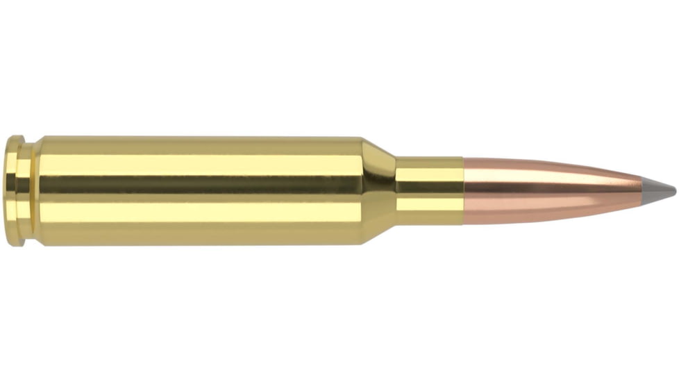 Nosler 6.5mm Creedmoor 129 Grain AccuBond Long Range Brass Cased Centerfire Rifle Ammo, 20 Rounds, 60091