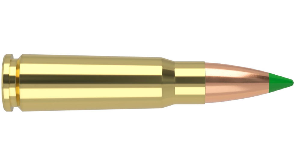 Nosler 7.62x39mm 123 Grain Ballistic Tip Brass Cased Centerfire Rifle Ammo, 20 Rounds, 40069