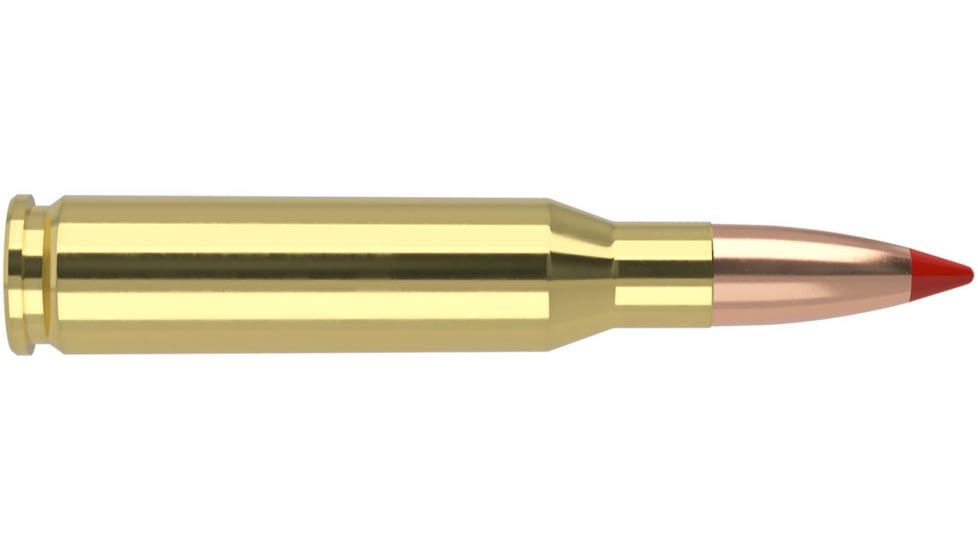 Nosler 7mm-08 Remington 140 Grain Jacketed Soft Point Brass Cased Centerfire Rifle Ammo, 20 Rounds, 40059
