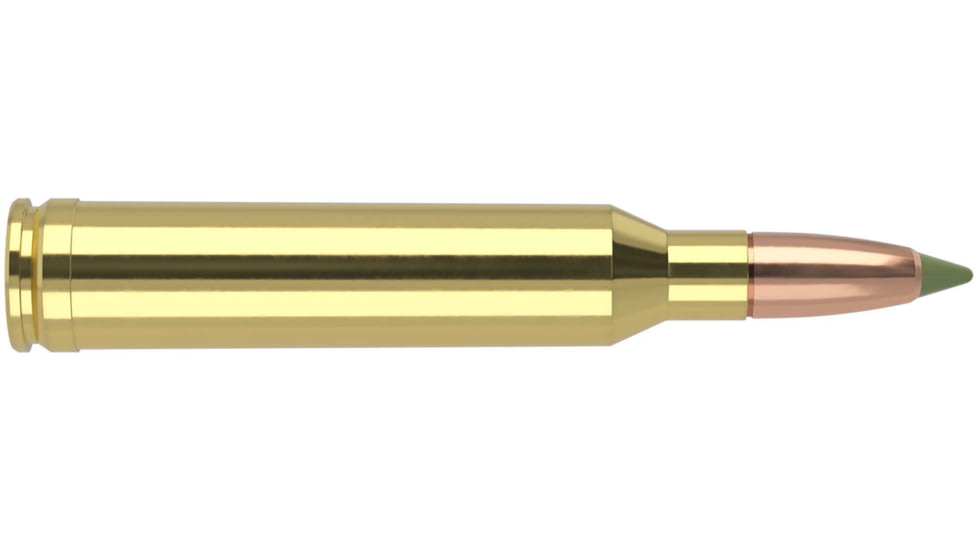 Nosler 7mm Remington Magnum 150 Grain E-Tip Lead-Free Brass Cased Centerfire Rifle Ammo, 20 Rounds, 40032