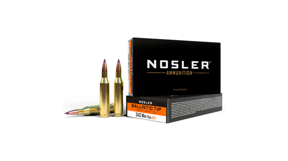 Nosler Ballistic Tip Rifle Ammunition 1102365