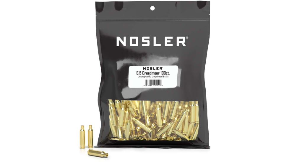 Nosler Bulk Rifle Brass 6.5 Creedmoor, 100ct, 10211