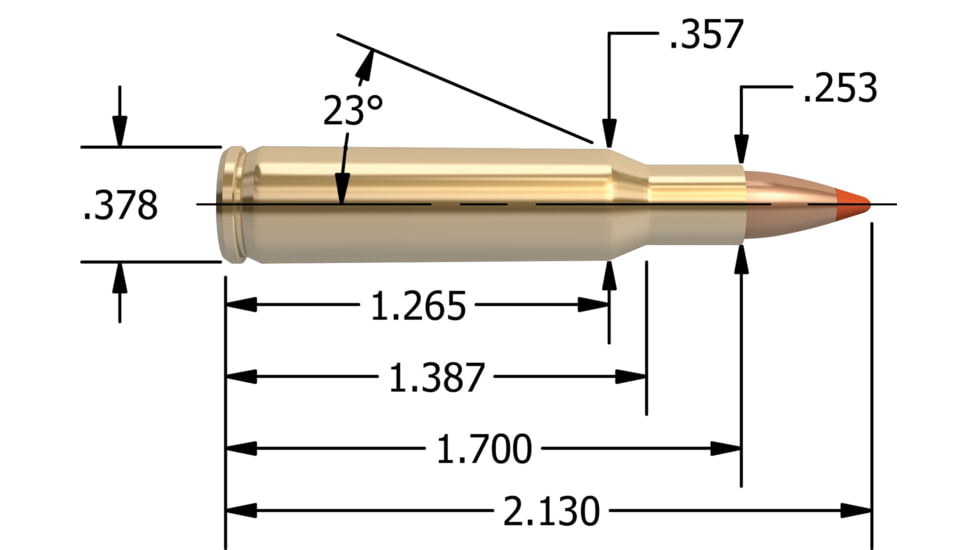 Nosler Custom Rifle Brass .222 Remington, 100ct, 10058
