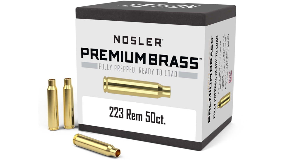 Nosler Custom Rifle Brass .223 Remington, 50ct, 10070