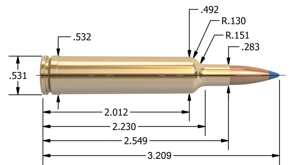 Nosler Custom Rifle Brass .257 Weatherby Magnum, 50ct, 10138