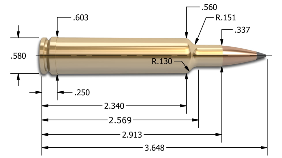 Nosler Custom Rifle Brass .30-378 Weatherby Magnum, 25ct, 10235