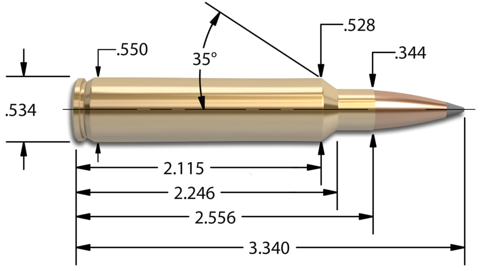 Nosler Custom Rifle Brass .30 Nosler, 25ct, 10221