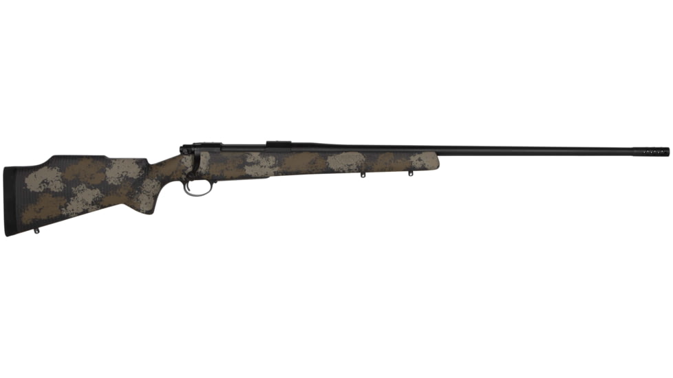 Nosler M48 Bolt Action Rifle, .300 Winchester Magnum, 26 in barrel, 1-10 Twist, Muzzle Brake, Graphite Cerakote, 3 Rounds, 42148-FRRMPG
