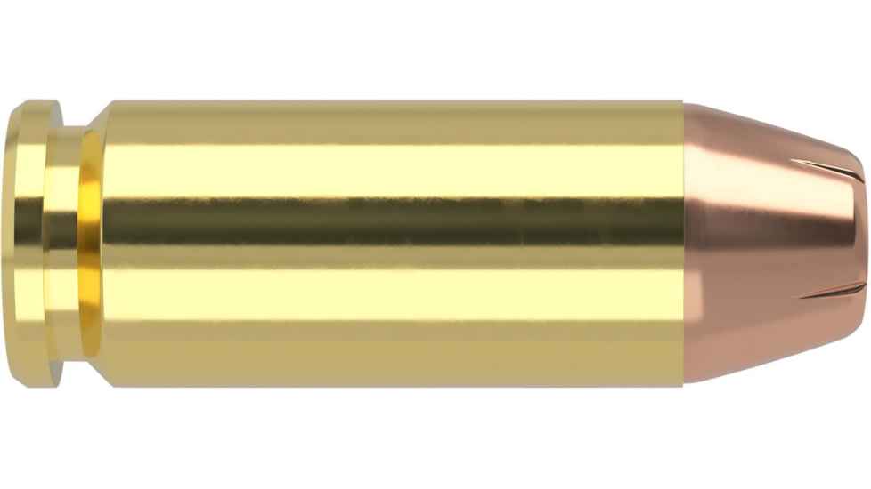 Nosler ASP 10mm 180 Grain Jacketed Hollow Point Brass Cased Cased Pistol Ammo, 20 Rounds, 51400