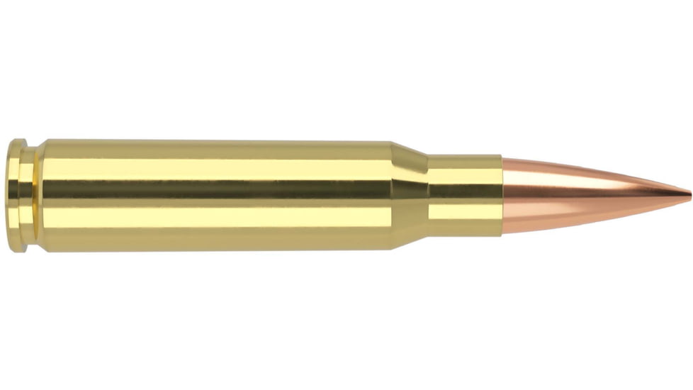 Nosler Match Grade, .308 Winchester, 175 grain, Hollow Point Boat Tail, Brass, Centerfire Rifle Ammo, 20, 60132