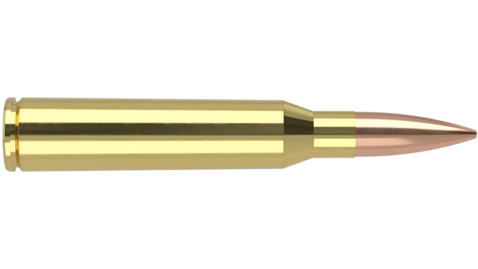 Nosler Match Grade .338 Lapua Magnum 300 Grain Custom Competition Brass Cased Centerfire Rifle Ammo, 20 Rounds, 43136