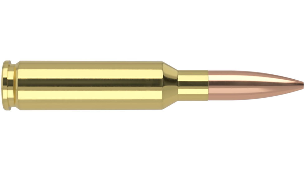 Nosler Match Grade 6.5mm Creedmoor 140 Grain Custom Competition Brass Cased Centerfire Rifle Ammo, 20 Rounds, 43455