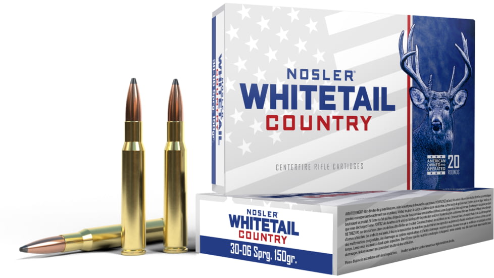 Nosler 40132 30-06Springfield 150gr 20 Per Box/10 Case