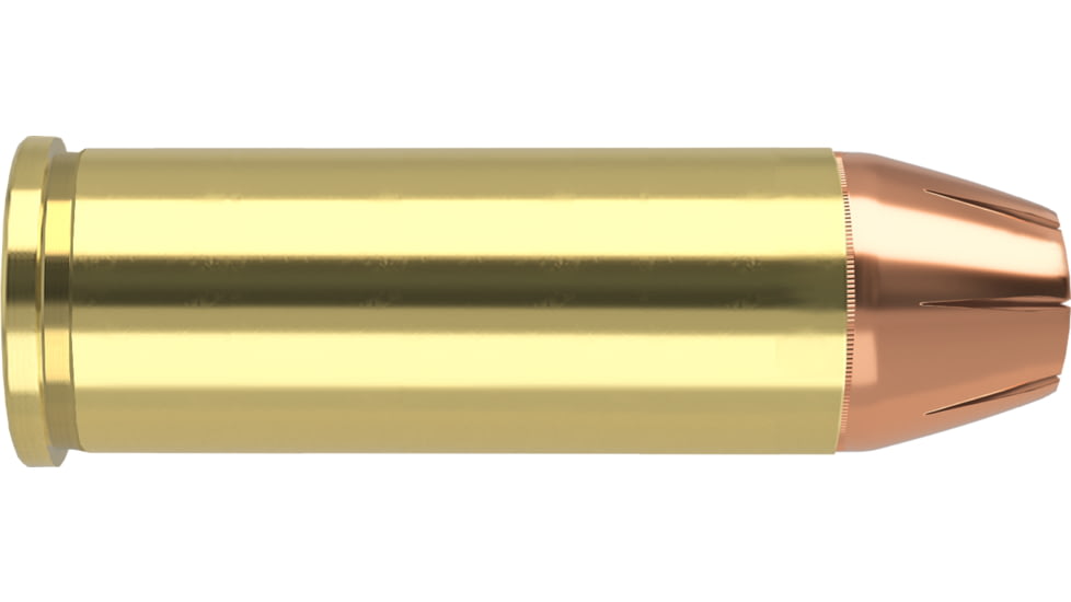 Nosler .44 Remington Magnum 240 Grain Jacketed Hollow Point Brass Cased Pistol Ammunition, 20 Rounds, 40136