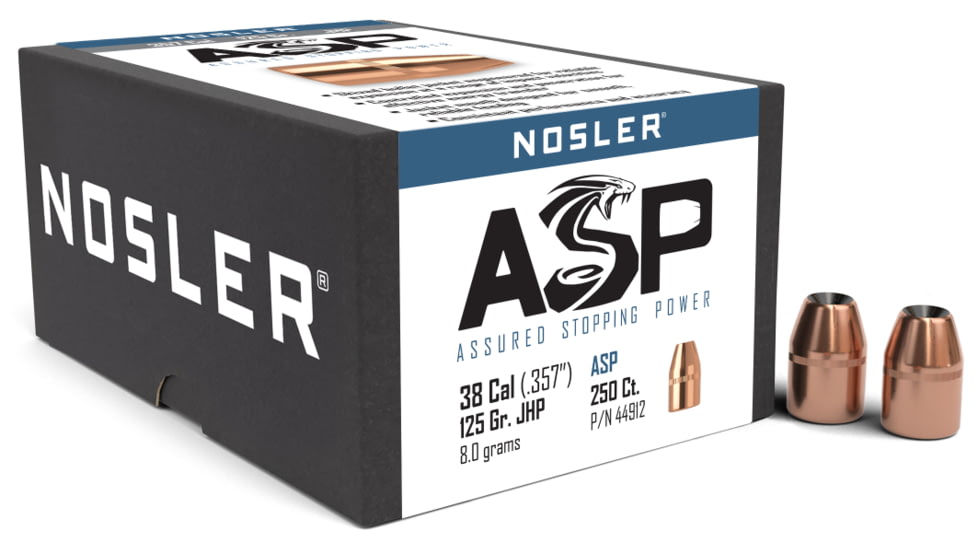 Nosler Bullets 38 .357 125gr Jhp 250ct