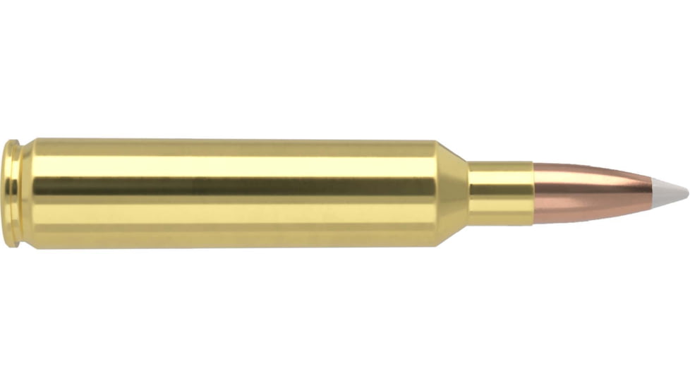 Nosler Trophy Grade .27 Nosler 150 Grain AccuBond Brass Cased Centerfire Rifle Ammo, 20 Rounds, 61026
